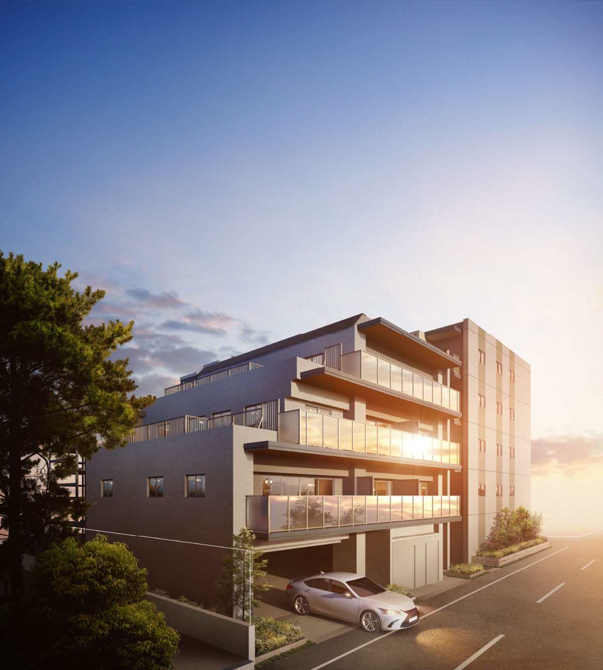 ※3：プレサンス グラン 甲子園口北町 外観完成図